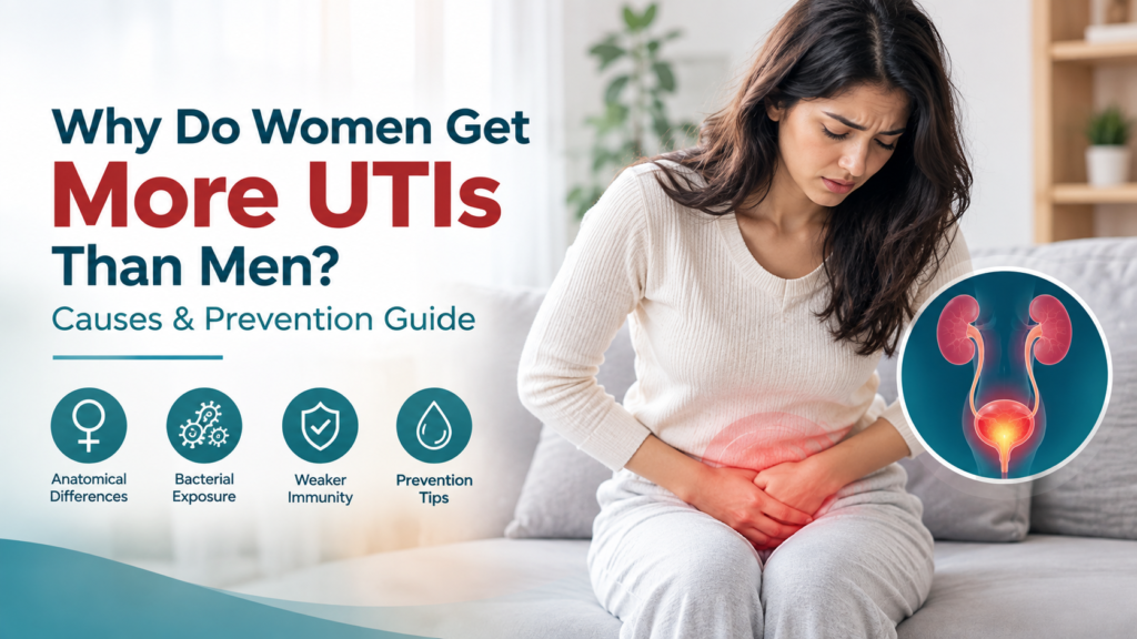 Why Do Women Get More UTIs Than Men? Causes & Prevention Guide